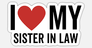 'Ich liebe meine Schwägerin' Sticker | Spreadshirt
