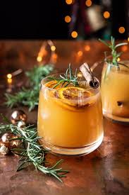 This white christmas bourbon smash cocktail recipe is the perfect holiday drink! Cinnamon Bourbon Old Fashioned With Bruleed Oranges Half Baked Harvest