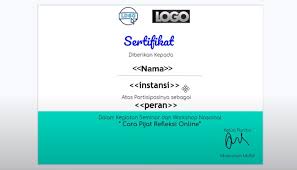 Best certificate templates for various awards. Cara Membuat Sertifikat Seminar Di Google Form Science Of Technology