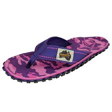 Gumbies Womens Islander Canvas Flip Flops Cami