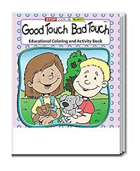Amazon Com Good Touch Bad Touch Kids Educational Coloring