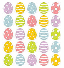 We've dyed eggs, painted them, collaged them, drip dyed them, and more. Cute Easter Eggs Digital Clip Art Instant Download Ydc040 Etsy Easter Printables Free Easter Egg Crafts Easter Art