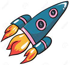 Download cartoon style rocket in eps format. Illustration Cartoon Rocket On White Background Cartoon Illustration 1930s Cartoons