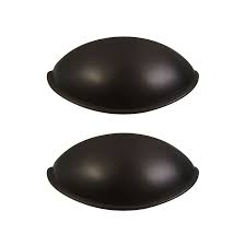 2 1/2 inch drawer pulls: National Hardware S833 715 Stanley Cup Cabinet And Door Pull 2 1 2 Inch Centers Oil Rubbed Bronze 2 Pack 033923833714 3