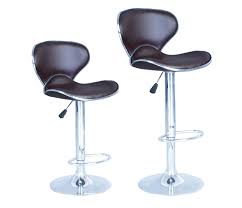 Robot Check Leather Swivel Bar Stools Metal Bar Stools Bar Stool Chairs