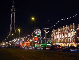 Blackpool illuminations is an annual lights festival, founded in 1879 and first switched on 18 september that year, held each autumn in the british seaside resort of blackpool on the fylde coast in lancashire. List Of People Who Have Switched On The Blackpool Illuminations Wikipedia
