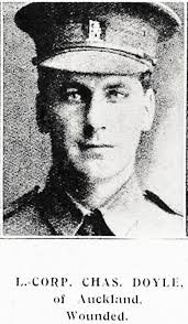 L Corp Chas Doyle of Auckland, wounded