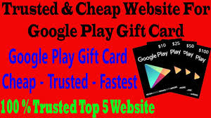 Google play gift cards are available in $5, $10, $15 and $25 increments. 100 Trusted Cheap Website To Purchase Google Play Gift Card Cheapest Google Play Gift Card Youtube