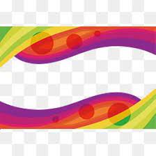 Color Wave Border Vector Png Border Color Png Transparent Clipart Image And Psd File For Free Download Color Wave Color Vector Boarder Designs