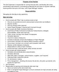 A contractor is anyone who directly employs or engages construction workers or manages construction work. Free 9 Contractor Job Description Samples In Ms Word Pdf