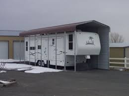 The previous owner built a roof extension over the remaining 10 feet or so and enclosed that completely as a shed. Metal Carport Accessories Side Extensions Gable Enclosure Kits