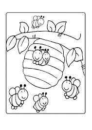 Pin Auf Biene Ausmalbilder