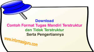 Check spelling or type a new query. Contoh Format Tugas Mandiri Terstruktur Dan Tidak Terstruktur Informasiguru Com