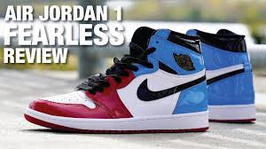Shop the latest air jordan 1 sneakers, including the air jordan 1 retro high og 'university blue' and more at flight club, the most trusted name in authentic sneakers since 2005. Air Jordan 1 Fearless Review On Feet Youtube