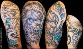 Published on december 14, 2017 , under tattoos. Japanese Lion Half Sleeve Tattoo Designs Men Tattoos Elegant Tattoos