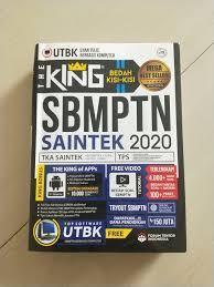 Sbmptn 2020/2021 adalah seleksi penerimaan calon mahasiswa baru untuk perguruan tinggi negeri. The King Sbmptn Saintek 2020 Buku Alat Tulis Buku Di Carousell