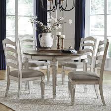 Ashley furniture, their business model is based on these very cornerstones.it is their everlasting endeavour to become the best furniture company. Signature Design By Ashley Realyn 5 Piece Dining Set In Chipped White Nebraska Furniture Mart