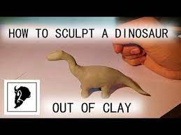 Dinosaur clay modelling | clay modelling ideas. How To Sculpt A Simple Dinosaur Out Of Clay Easy Fun Project For Kids Youtube 5 Minute Video Tutorial Easy Art Projects Simple Art Fun Projects For Kids