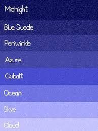 wearblue wbr2r blue color chart indigo blue blue color