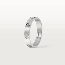 Crb4085100 Love Wedding Band White Gold In 2022 Cartier Wedding Bands Mens Ring Designs Wedding Bands