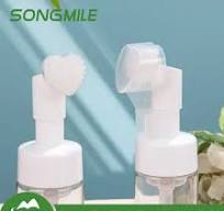Custom 40/43/410 Heart Shape Brush Foam Pump Foaming Soap Pump with Cap