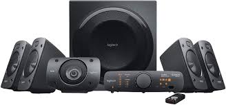 Amazon Com Logitech Z906 5 1 Surround Sound Speaker System Thx Dolby Digital And Dts Digital Certified Black Electronics