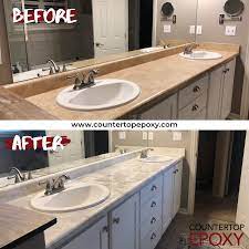 Diy Epoxy Bathroom Countertop Bathroom Countertops Painting Bathroom Countertops Bathroom Countertop