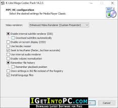 Everything needed to play online and offline computer media packed in a friendly pack featuring a smart installer to deploy exactly what you want to your system. K Lite Codec Pack Mega 14 6 Free Download