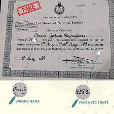 We did not find results for: Johnmayaki Com On Twitter Look The Above Nysc Certificate Presented By Obaseki It Bore A Wrong Name Obasek Instead Of Obaseki And Date Which Does Not Correspond With Nysc S Fonts Obasekisfakecertificate Uniibadan Officialnyscng