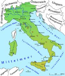 Auf der vorliegenden karte ist das land italien zu sehen. Italien Geografie Und Landkarte Lander Italien Goruma