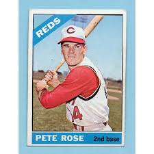 Graded card storage box for psa graded slabs & other waterproof case card holder. 1966 Topps 30 Pete Rose Cincinnati Reds Baseball Card Ex