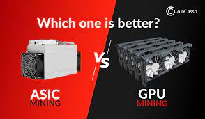 Start with gpu mining and eventually when the roi is done go for asic mining. Asic Mining Vs Gpu Mining Which One Is Better