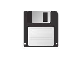 A floppy disk is a type of disk storage composed of a disk of thin and flexible magnetic storage medium, sealed in a rectangu