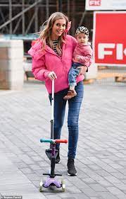 Rachel riley releases new baby snaps. Rachel Riley Looks Stylish As She Carries Daughter Maven Home From Filming Countdown Duk News