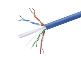 Monoprice Cat6 Ethernet Bulk Cable Solid 550mhz Utp Cmr Riser Rated Pure Bare Copper Wire 23awg 1000ft Blue Ul Monoprice Com