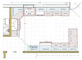 Kitchen Floor Plan No Island Which Helps For Aging In Place And Universal Design Plan For The Future Of Your Cl Kitchen Floor Plans Floor Plans Kitchen Plans