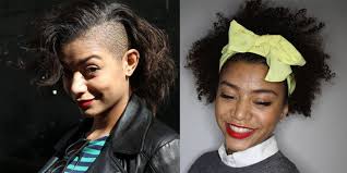 The edgy undercut hairstyle is one of the popular hairstyles from 2014, which gives you an edgy look, as the hair is razored to the top for styling it #37: Growing Out Afro Undercut Tips