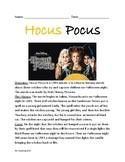 I wish we could see the answers as we go.? Hocus Pocus Movie Worksheets Teaching Resources Tpt