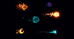 Projectile Fireball Spell Ball Particle Explosion Effects Magic Vfx Projectiles 2d Textures Materials Unity Asset Store In 2020 Fireball Unity Texture