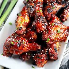 Add wings to the wood pellet grill and cook for about 45 minutes, or until wings reach an internal temperature of 160 degrees fahrenheit. Crispy Korean Bbq Chicken Wings Cake N Knife
