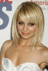 Long center parted hairstyles with bangs. Pin On Hair