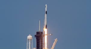 A falcon 9 lifts off from launch complex 39a at the kennedy space center march 2, placing the crew dragon spacecraft into orbit on a critical test flight. Crew Dragon In Orbit After Historic Launch Spacenews