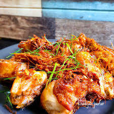 Gaul ayam dgn garam dan kunyit. Resepi Ayam Goreng Serai Thai Rangup