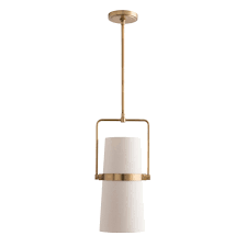 Modern Pendant With A Black Iron Tapered Vertical Rod And A Blade Shaped Vintage Brass Finia Hanging Light Fixtures Hanging Bedroom Lights Gold Hanging Lights