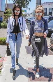 Okay, let's all get off our sartorial unicorns for a minute and address today's agenda: Kendall Jenner And Gigi Hadid Street Style Popsugar Fashion