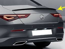 Mercedes C118 Cla Boot Trunk Spoiler Oem Mercedes Apres 2019 Non Peinte Finition Ebay