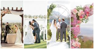 Some wedding arbors and canopies, such as chuppahs and mandaps, serve a cultural or religious purpose, while other types are purely decorative. 21 Amazing Wedding Arch Canopy Ideas