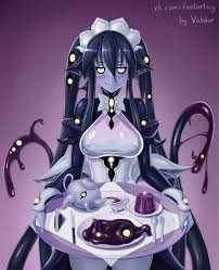 Shoggoth Maid Monster Girls Monster Girl Monster Girl Encyclopedia Anime Monsters