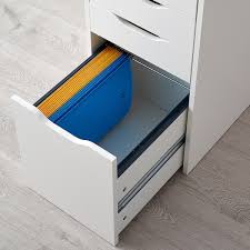 How to turn old ikea drawers into functional pull out cabinet shelves for convenience and kitchen organization. Alex Drawer Unit Drop File Storage White 14 1 8x27 1 2 Ikea