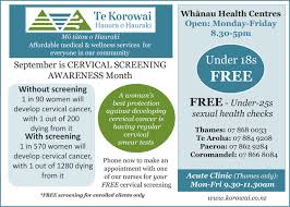 When cancer starts in the cervix, it is called cervical cancer. Te Korowai News